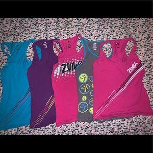 Med Zumba Racerback tops